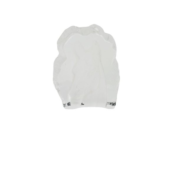 Crystal D' Arques Clear Ice Horse Head Paperweight Sculpture, France, 1 lb. 6 Oz - Picture 3 of 6